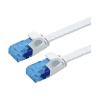 Value 21.99.2064 RJ45 síťové kabely, propojovací kabely CAT 6A U/UTP 1.50 m bílá nestíněný, plochý, pozlacené kontakty 1 ks Value 21.99.2064 RJ45 síťové kabely, propojovací kabely CAT 6A U/UTP 1.50 m bílá nestíněný, plochý, pozlacené kontakty 1 ks