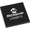 Microchip Ethernetový kontrolér LAN9513I-JZX 480 Mbps 3.3 V, počet kolíků: 64 kolíkový 3.3V, QFN Microchip Ethernetový kontrolér LAN9513I-JZX 480 Mbps 3.3 V, počet kolíků: 64 kolíkový 3.3V, QFN