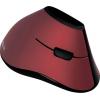 LogiLink ID0159 ergonomická myš bezdrátový optická černá, červená 5 tlačítko 1200 dpi ergonomická