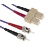 RS PRO Optický kabel 125 μm 1 m Nízko dýmivý bezhalogenový plášť, Purpurová RS PRO Optický kabel 125 μm 1 m Nízko dýmivý bezhalogenový plášť, Purpurová