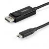 StarTech.com Kabel adaptéru, Thunderbolt 3, počet zobrazení: 1, 8 k, video připojení: Display Port, standard: USB 3.1