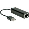 Value USB 2.0 konvertor [1x USB 2.0 zástrčka A - 1x RJ45 zásuvka] 0 mm
