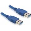 Delock USB kabel USB 3.0 USB-A zástrčka, USB-A zástrčka 1.50 m modrá 82430 Delock USB kabel USB 3.0 USB-A zástrčka, USB-A zástrčka 1.50 m modrá 82430
