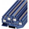 Phoenix Contact 3211793 dvojitá svorka 6.2 mm rychlé připojení modrá 1 ks