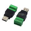 Konektor USB-A se svorkovnicí Konektor USB-A se svorkovnicí
