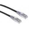 RS PRO Cat5e Ethernetové kabely, Černá, Polyvinylchlorid, A: RJ45, 30V 3 m Vnější, B: RJ45 Vnější, typ pláště: Stíněné RS PRO Cat5e Ethernetové kabely, Černá, Polyvinylchlorid, A: RJ45, 30V 3 m Vnější, B: RJ45 Vnější, typ pláště: Stíněné