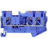 TRU COMPONENTS TC-JPT6-TW Blue průchodková svorka 8.2 mm rychlé připojení 0.5 mm² 6 mm² modrá 1 ks