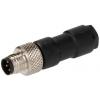 Kulatý konektor, počet kontaktů: 4, Kabel, velikost: M8 RS PRO, pohlaví kontaktu: Vnější, orientace těla: Rovný