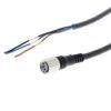 Kabel ovladače snímače, A: Vnitřní, A: Rovný 4, B: Volný konec, B: Neuzavřený, 30V, IP67, řada: XS3F Omron 5 m