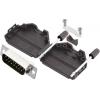 MH Connectors MHDPPK15-DB15P-K sada D-SUB kolíkové lišty 180 ° Pólů: 15 pájecí kalíšek 1 ks