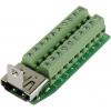 TRU COMPONENTS 1229327 HDMI konektor zásuvka, vestavná horizontální Pólů: 20 stříbrná 1 ks TRU COMPONENTS 1229327 HDMI konektor zásuvka, vestavná horizontální Pólů: 20 stříbrná 1 ks
