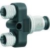 Weidmüller SAI Y-4S M8-M8 rozdělovač a adaptér pro senzory - aktory , 1805660000, piny: 4, 1 ks