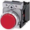 Siemens Tlačítkový spínač, řada: SIRIUS ACT 3SU11 IP66, IP67, IP69K SPST Deska 22 mm Červená