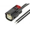 Molex Automobilový konektor, počet kontaktů: 2 barva Černá, Kabel, řada: 216280 Krimpovací, IP67 Molex Automobilový konektor, počet kontaktů: 2 barva Černá, Kabel, řada: 216280 Krimpovací, IP67