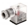 SMC Konektor cívek pneumatických solenoidů, řada: V, formát pólů: 2+E Indikátor, IP65, 300V