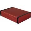 Hliníkové pouzdro 1455 Hammond Electronics 220 x 165 x 51.5 , červená