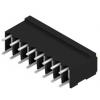 Weidmüller Svorkovnice PCB, řada: LSF, rozteč: 3.81 mm, počet řad: 1, počet kontaktů: 8, orientace těla: 180°, Černá
