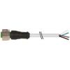Kabel konektoru, A: Vnitřní, A: Rovný 4, 30V, IP65, IP66K, IP67 Murrelektronik Limited 10 m