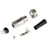 RS PRO Zástrčka DIN, řada: RS PRO, počet kontaktů: 4, velikost: Standard, 100V ac, orientace těla: Rovný 4A, typ