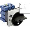 Kraus & Naimer KG20B.T103/01.E odpínač odblokovatelný 25 A 1 x 90 ° černá 1 ks