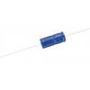 Kondenzátor, řada: 021 ASM 470 μF ±20 % 0.310Ω 100V dc Axiální, Průchozí otvor Vishay Kondenzátor, řada: 021 ASM 470 μF ±20 % 0.310Ω 100V dc Axiální, Průchozí otvor Vishay