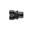 Armatura trubek na kabely Přípojka Černá jmenovitá velikost 21 mm Nylon 66, IP66 M5 HellermannTyton