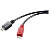 Renkforce USB kabel USB 2.0 USB Micro-B zástrčka, USB Micro-B zástrčka 0.30 m černá s funkcí OTG RF-5771772 Renkforce USB kabel USB 2.0 USB Micro-B zástrčka, USB Micro-B zástrčka 0.30 m černá s funkcí OTG RF-5771772