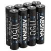 Absina akumulátor AAA Ni-MH 1.2 V 8 ks Absina akumulátor AAA Ni-MH 1.2 V 8 ks