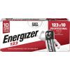 Energizer fotobaterie CR 123 lithiová 10 ks Energizer fotobaterie CR 123 lithiová 10 ks