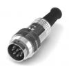 RS PRO Konektor DIN, řada: YE-1228BA, počet kontaktů: 8, velikost: M16, 100V, orientace těla: Rovný, IP40 4A, formát RS PRO Konektor DIN, řada: YE-1228BA, počet kontaktů: 8, velikost: M16, 100V, orientace těla: Rovný, IP40 4A, formát