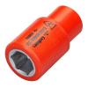 Zásuvka 1/4 in pohon 8 mm 6 bodů Čtvercový Splňuje normu VDE/1000V, celková délka: 41mm ITL Insulated Tools Ltd