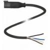 Pepperl+Fuchs DT4P-G-BK3M-PUR-O1 upravený zástrčkový konektor pro senzory - aktory, 305286, piny: 4, 3 m, 1 ks