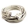 Roline, A: Vnitřní VGA, B: Vnější VGA Kabel VGA 10 m, Šedá Roline, A: Vnitřní VGA, B: Vnější VGA Kabel VGA 10 m, Šedá