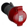 Amphenol Industrial Průmyslový napájecí konektor, řada: Easy & Safe, IP44, Kabel barva Červená, 16A 3P+PE, 415V Amphenol Industrial Průmyslový napájecí konektor, řada: Easy & Safe, IP44, Kabel barva Červená, 16A 3P+PE, 415V
