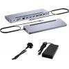 i-tec USB-C® dokovací stanice I-TEC USB-C Metal Ergonomic 4K 3x Disply