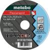 Metabo 616187000 řezný kotouč rovný 125 mm 25 ks list, Profily