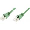 Telegärtner 100007965 RJ45 síťové kabely, propojovací kabely CAT 6A S/FTP 0.50 m zelená samozhášecí, s ochranou, samozhášecí, bez halogenů, UL certifikace 1 ks Telegärtner 100007965 RJ45 síťové kabely, propojovací kabely CAT 6A S/FTP 0.50 m zelená samozhášecí, s ochranou, samozhášecí, bez halogenů, UL certifikace 1 ks