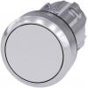 Siemens 3SU10500AB600AA0 3SU1050-0AB60-0AA0 tlačítko kovový přední prstenec, Vysoký lesk , plochý hmatník bílá 1 ks Siemens 3SU10500AB600AA0 3SU1050-0AB60-0AA0 tlačítko kovový přední prstenec, Vysoký lesk , plochý hmatník bílá 1 ks