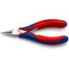 Kleště s dlouhými čelistmi 35 32, celková délka: 115 mm 1, Chromová ocel délka čelistí 22.5mm Knipex Kulatý