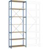Manuflex RP1613.5012 základní modul regálu oddělení , (š x v x h) 1030 x 3000 x 600 mm, dřevěná podlaha
