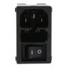 Schurter Konektor IEC 10A C14 Vnější, Zacvakávací montáž 5 x 20 mm, 250V ac 2 póly, 50Hz, 60 Hz Pájecí, 85 °C 2, -25 °C Schurter Konektor IEC 10A C14 Vnější, Zacvakávací montáž 5 x 20 mm, 250V ac 2 póly, 50Hz, 60 Hz Pájecí, 85 °C 2, -25 °C