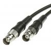 Koaxiální kabel RG58C/U, Černá Polyvinylchlorid, vnější průměr: 4.95 mm OD 1 m 50 Ω Atem S koncovkou Koaxiální kabel RG58C/U, Černá Polyvinylchlorid, vnější průměr: 4.95 mm OD 1 m 50 Ω Atem S koncovkou