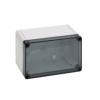 Rittal Nástěnná krabice, řada: PK IP66 Polykarbonát RAL 7035 180 mm Průhledné dveře 110 mm 90 mm