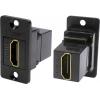 Cliff CP30600G HDMI adaptér zásuvka, vestavná černá 1 ks Cliff CP30600G HDMI adaptér zásuvka, vestavná černá 1 ks