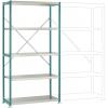 Manuflex RP1022.5021 základní modul regálu oddělení , (š x v x h) 1030 x 2000 x 400 mm, ocelová podlaha