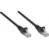 Intellinet 737012 RJ45 síťové kabely, propojovací kabely CAT 6A S/FTP 0.25 m černá jednoduché stínění, kompletní stínění, bez halogenů 1 ks