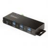 Rozbočovač USB 5G7AINDRM-USB-A-HUB, standard: USB 3.2 USB, počet portů USB: 7 Připojovací konektor 180 mm StarTech.com Rozbočovač USB 5G7AINDRM-USB-A-HUB, standard: USB 3.2 USB, počet portů USB: 7 Připojovací konektor 180 mm StarTech.com