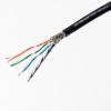 Van Damme Cat6a Ethernetové kabely, Černá, Polyvinylchlorid 100 m, typ pláště: Stíněné Stíněný