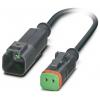 Phoenix Contact SAC-2P-DTMS/ 0,3-PUR/DTFS Kabel pro senzor/aktor, 1414991, piny: 2, 0.3 m, 1 ks Phoenix Contact SAC-2P-DTMS/ 0,3-PUR/DTFS Kabel pro senzor/aktor, 1414991, piny: 2, 0.3 m, 1 ks
