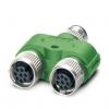 Phoenix Contact Kulatý konektor, řada: SAC, orientace těla: Y, 90 °C, -25 °C, materiál kontaktu: CuZn, pokovení: Nikl,